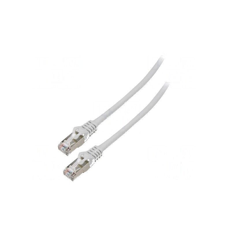 Cabluri patch F/UTP 5e litat CCA PVC gri 30m 26AWG | Electronic-mag.ro | Componente Electronice