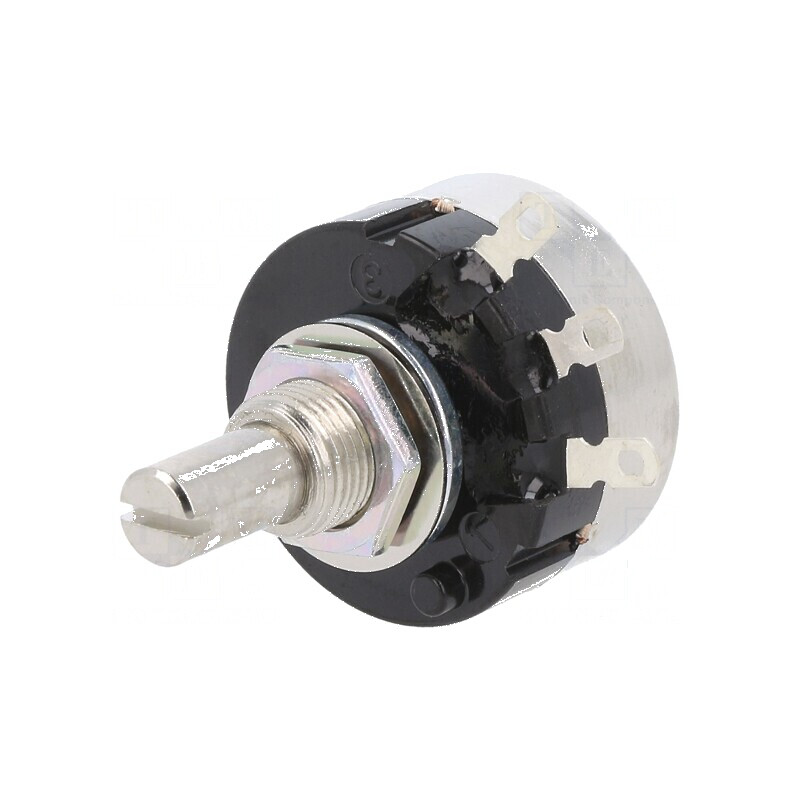 Potențiometru axial 5kΩ 300mW 6mm cărbune 1kV -10÷85°C | Electronic-mag.ro | Componente Electronice