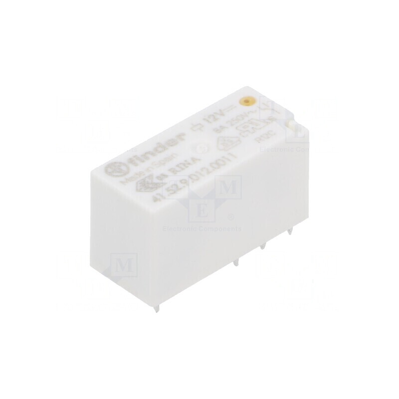 Releu electromagnetic 12VDC 15A Ubobină | Electronic-mag.ro | Componente Electronice