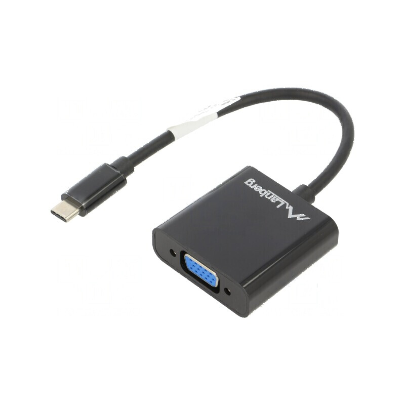 Cablu adaptor USB 3.1 USB C la VGA 0,15m | Electronic-mag.ro | Componente Electronice
