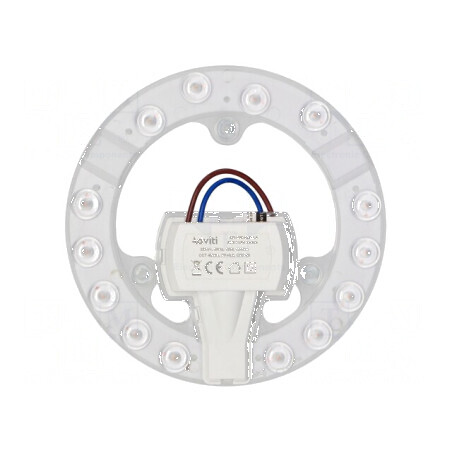 Lampă LED 4000K 12W 1200lm 137mm 230VAC | Electronic-mag.ro | Componente Electronice