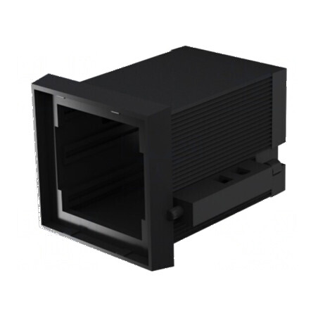 Carcasă panou 48mm x 48mm x 57mm ABS policarbonat PPO | Electronic-mag.ro | Componente Electronice