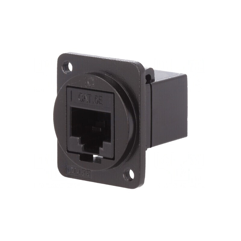Adaptor FT Cat 5e 8p8c RJ45 soclu, ambele părţi | Electronic-mag.ro | Componente Electronice