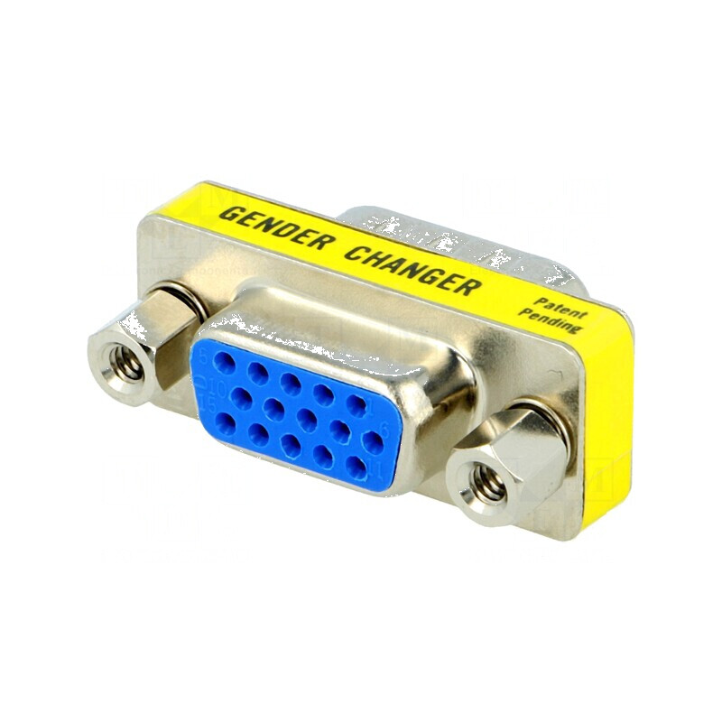 Adaptor D-Sub 15pin HD tată la mamă | Electronic-mag.ro | Componente Electronice Adaptor D-Sub 15pin HD tată la mamă | Electronic-mag.ro | Componente Electronice