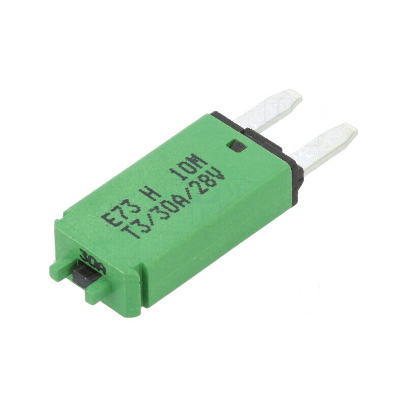 Siguranţă termică 30A 12VDC auto 12,45mm | Electronic-mag.ro | Componente Electronice