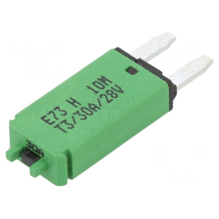 Siguranţă termică 30A 12VDC auto 12,45mm | Electronic-mag.ro | Componente Electronice