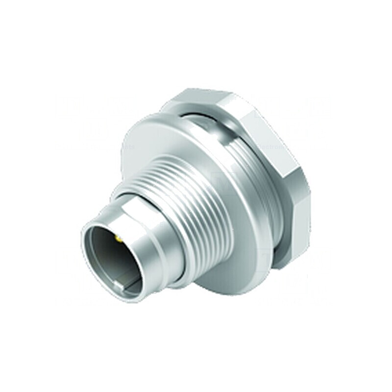 Conector M9 soclu tată aurit 125V IP67 3 pini | Electronic-mag.ro | Componente Electronice