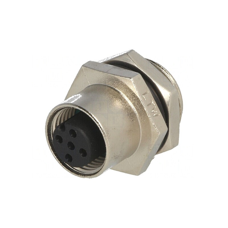 Conector M12 soclu PIN 5 mamă A-DeviceNet CANopen 60V | Electronic-mag.ro | Componente Electronice