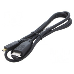 Cablu de conectare negru 1m | Electronic-mag.ro | Componente Electronice