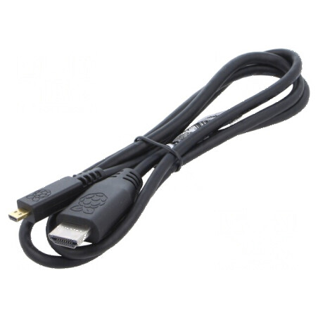 Cablu de conectare negru 1m | Electronic-mag.ro | Componente Electronice