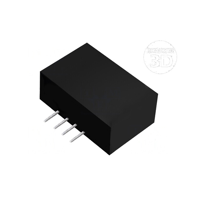 Convertor DC/DC 2W 10,8-13,2V la 5V 400mA SIP | Electronic-mag.ro | Componente Electronice