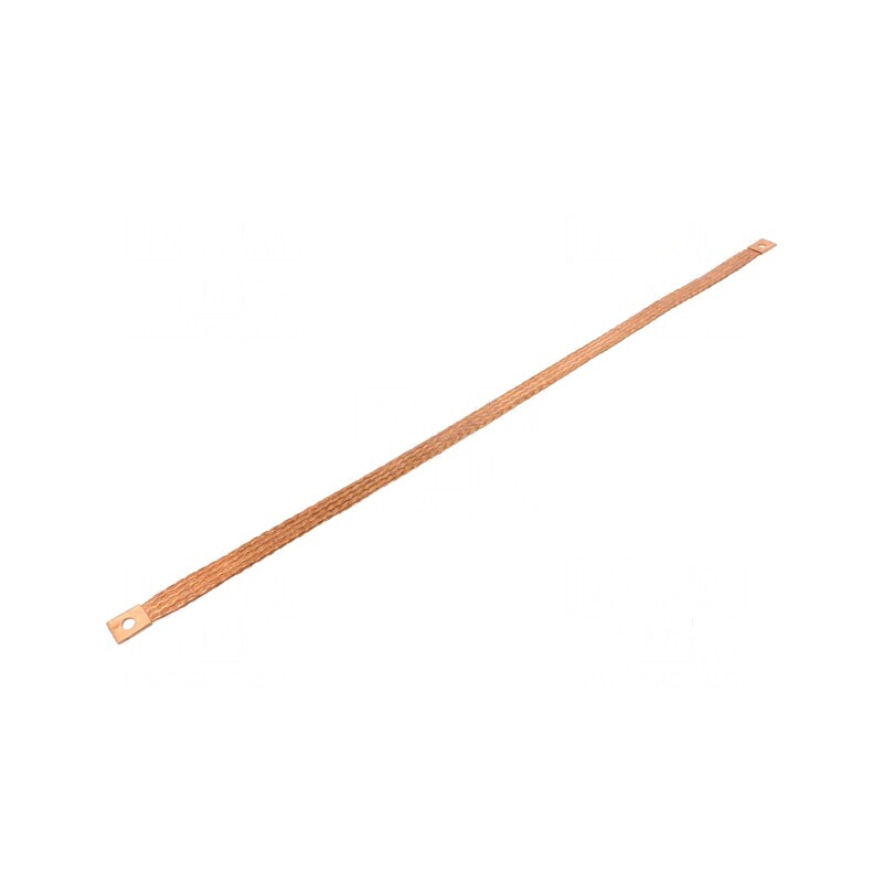 Trese bandă de împământare 10mm² 500mm Ø1: 7mm Ø2: 7mm | Electronic-mag.ro | Componente Electronice