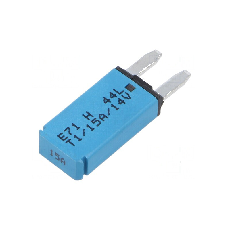 Siguranţă termică 15A 12VDC auto 12,45mm E71 | Electronic-mag.ro | Componente Electronice