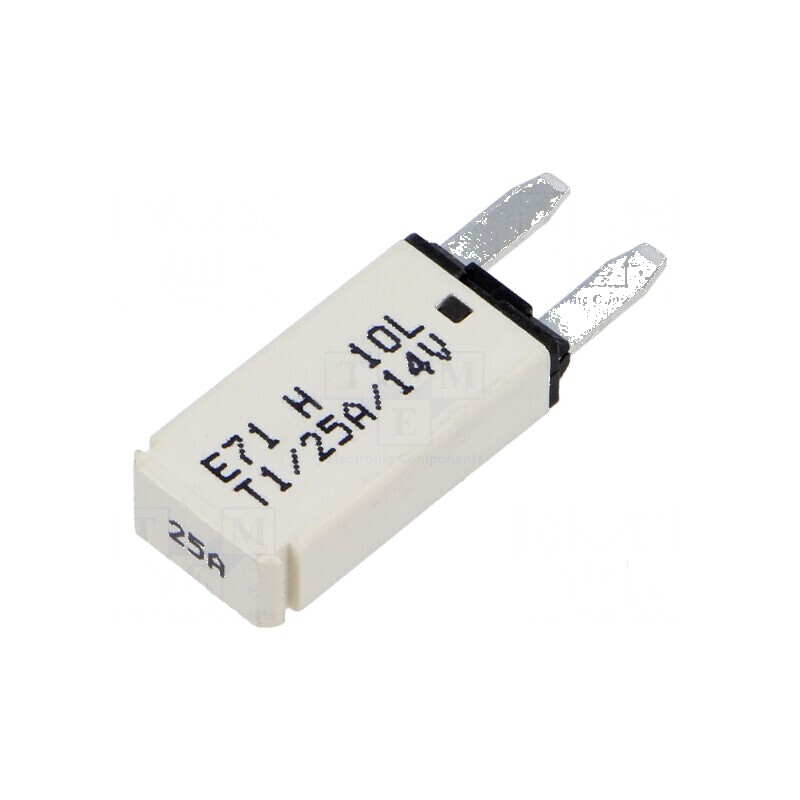 Siguranţă termică 25A 12VDC auto 12,45mm E71 | Electronic-mag.ro | Componente Electronice Siguranţă termică 25A 12VDC auto 12,45mm E71 | Electronic-mag.ro | Componente Electronice