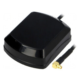 Antenă interioară GPS MMCX-B cu mufă în unghi și cablu de 5m, tip magnet | Electronic-mag.ro | Componente Electronice