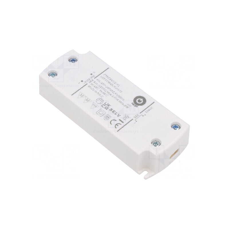 Alimentator pulsatoriu LED 8W 12VDC 670mA 200-240VAC FTPC-PL | Electronic-mag.ro | Componente Electronice