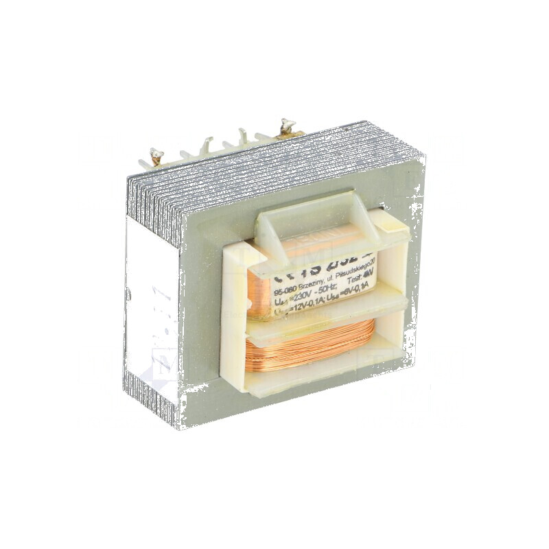 Transformator alimentare 2VA 230VAC 12V 6V 100mA PCB | Electronic-mag.ro | Componente Electronice