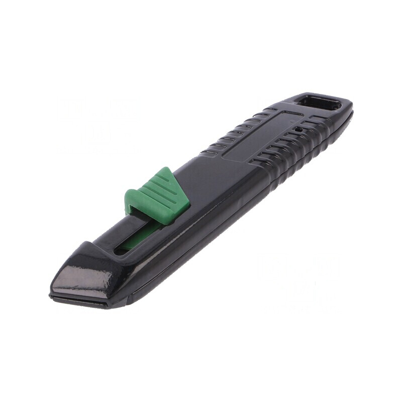 Cuțit 18mm cu retragere automată a lamei, mâner metalic | Electronic-mag.ro | Componente Electronice
