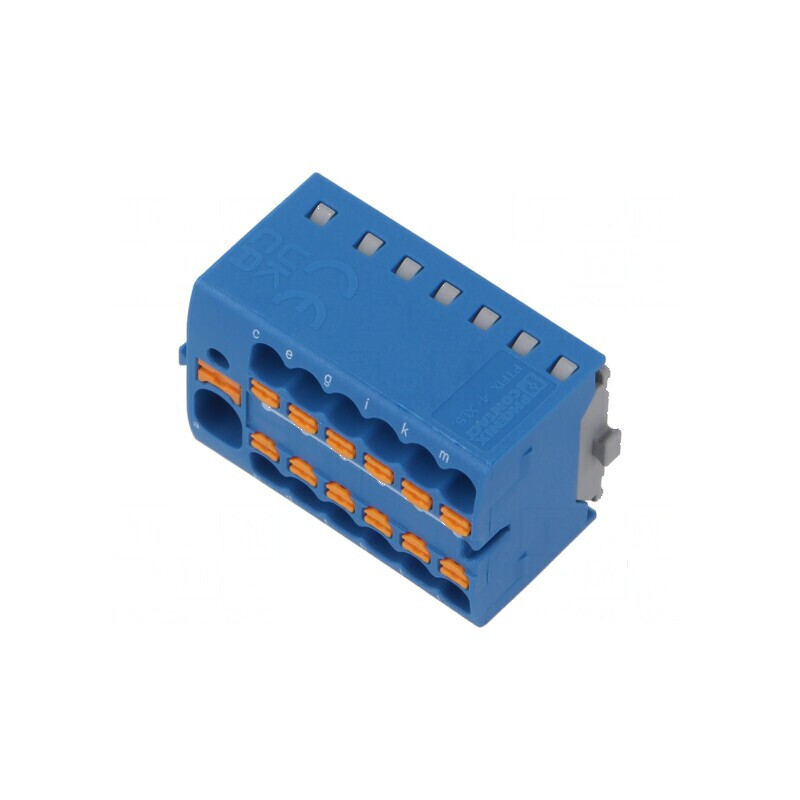 Bloc de distribuție 1,5mm² - 4mm² PTFIX pentru îmbinare termică | Electronic-mag.ro | Componente Electronice Bloc de distribuție 1,5mm² - 4mm² PTFIX pentru îmbinare termică | Electronic-mag.ro | Componente Electronice