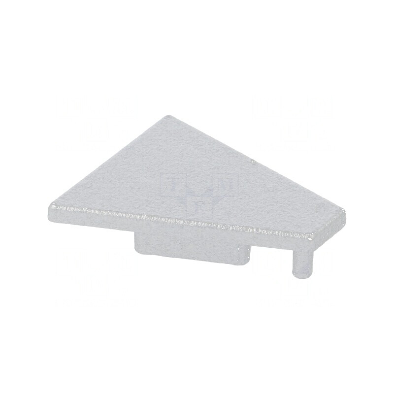 Obturator LED profil argintiu 20 buc ABS GEN2 CORNER14 | Electronic-mag.ro | Componente Electronice