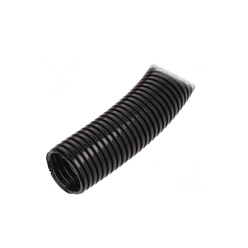 Tub de protecție poliamidă neagră 29 cm -40÷120°C | Electronic-mag.ro | Componente Electronice