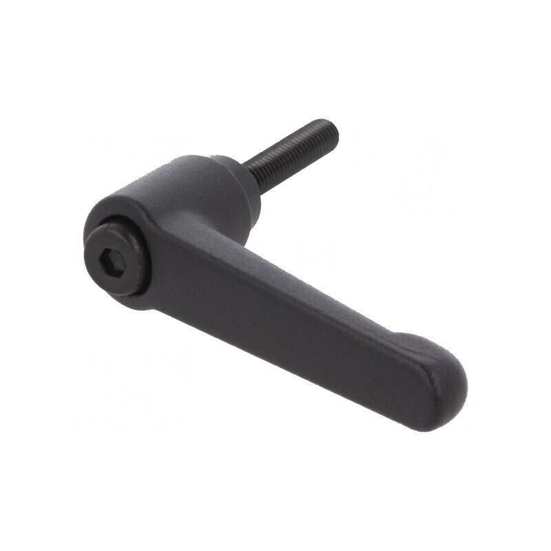 Manetă franceză 32mm cu corp negru, lungime 63mm | Electronic-mag.ro | Componente Electronice