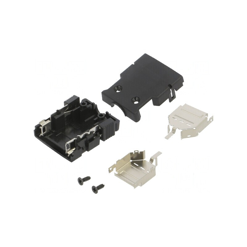 Carcasă pentru conectori DH PIN 17 pe cablu | Electronic-mag.ro | Componente Electronice