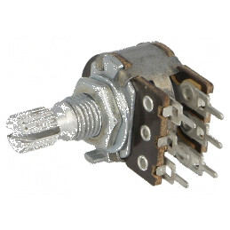 Potenţiometru axial 2,2kΩ 100mW ±20% 6mm pentru PCB | Electronic-mag.ro | Componente Electronice