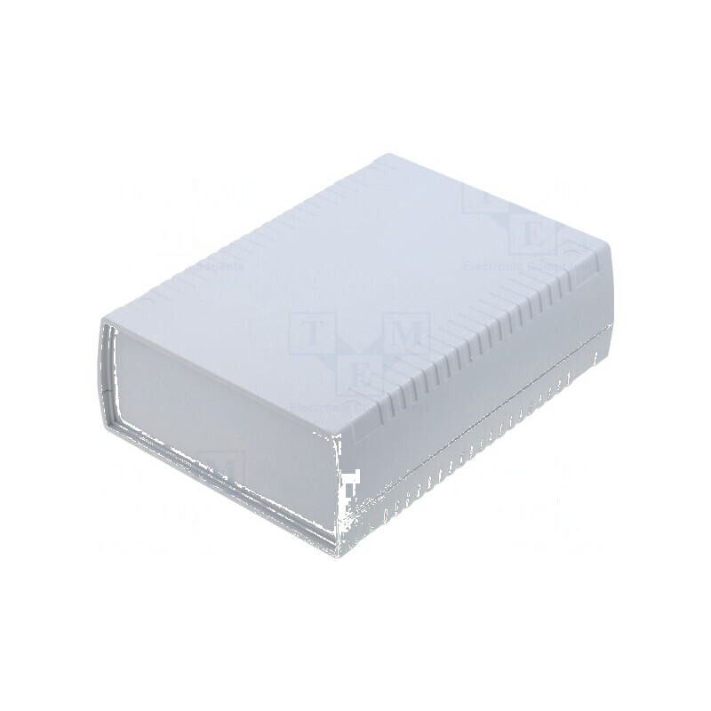 Carcasă ABS gri IP54 cu panou, dimensiuni 136mm x 185mm x 60mm | Electronic-mag.ro | Componente Electronice