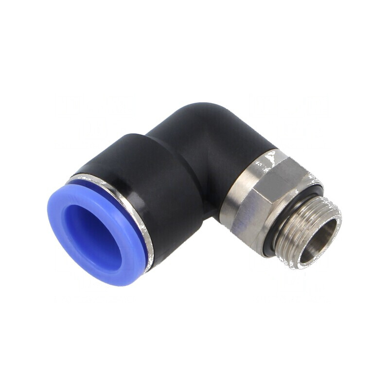 Racord push-in unghi 90° rotativ 0,95-15bar 0-60°C | Electronic-mag.ro | Componente Electronice