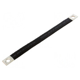 Bandă de împământare izolată 16mm², Ø1: 9mm, Ø2: 9mm | Electronic-mag.ro | Componente Electronice