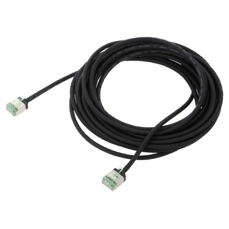 Cabluri patch U/FTP Cat 8.1 5m 32AWG LSZH negru | Electronic-mag.ro | Componente Electronice