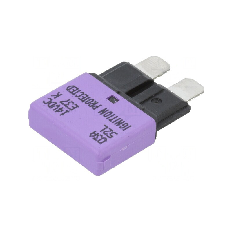 Siguranţă termică 3A 14VDC auto 20,5mm E37 | Electronic-mag.ro | Componente Electronice