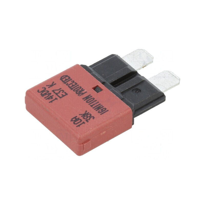 Siguranţă termică auto 10A 14VDC 20,5mm E37 | Electronic-mag.ro | Componente Electronice