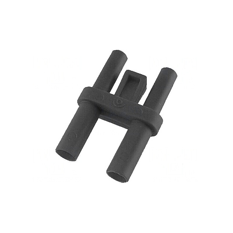 Conector banană 4mm 36A negru nichelat | Electronic-mag.ro | Componente Electronice