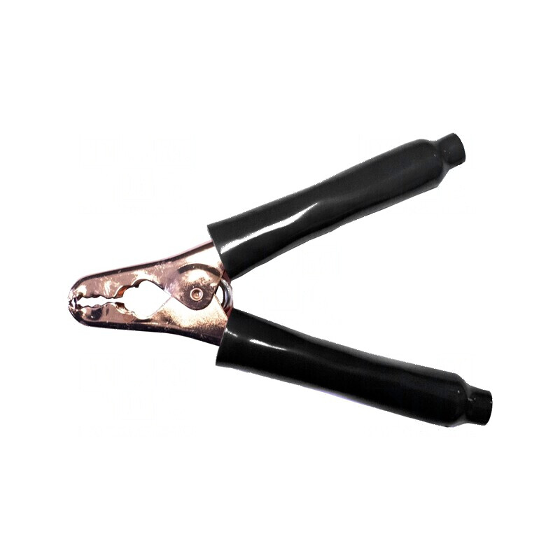 Bornă crocodil 200A neagră, capacitate prindere max. 38mm | Electronic-mag.ro | Componente Electronice