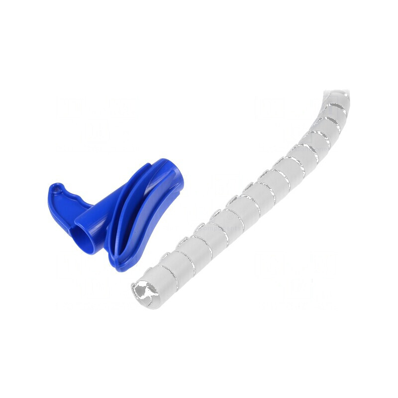 Înfăşurare spirală 30mm polipropilenă gri deschis UL94HB | Electronic-mag.ro | Componente Electronice Înfăşurare spirală 30mm polipropilenă gri deschis UL94HB | Electronic-mag.ro | Componente Electronice
