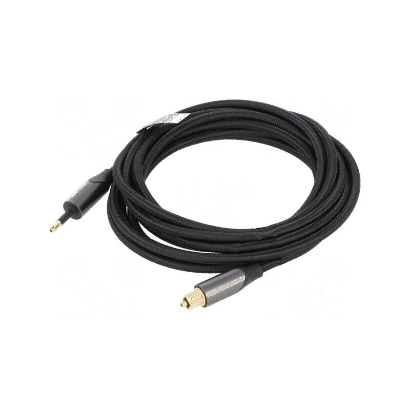 Cablu Toslink 3,5mm Mini - 3m, Mufă placată cu aur | Electronic-mag.ro | Componente Electronice