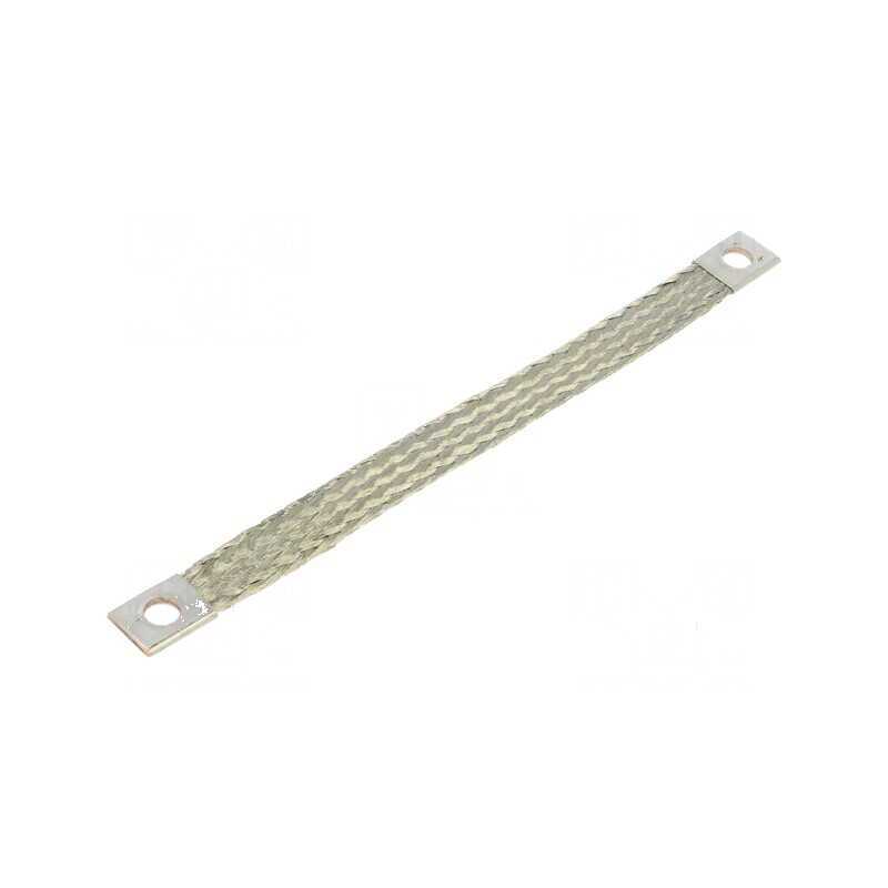 Trese bandă de împământare 16mm² - L: 200mm, Ø1: 9mm, Ø2: 9mm | Electronic-mag.ro | Componente Electronice
