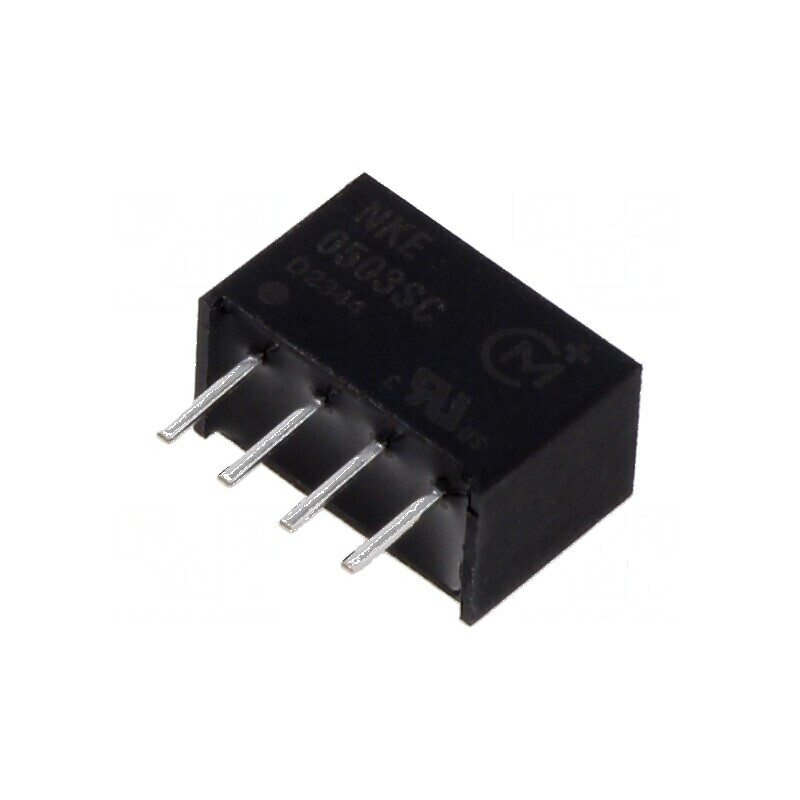 Convertor DC/DC 1W 4,5-5,5V la 3,3V 303mA SIP | Electronic-mag.ro | Componente Electronice