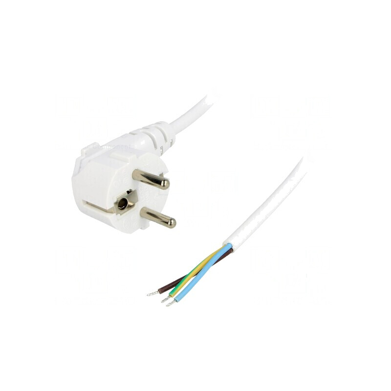 Cablu 3x0,75mm2 CEE 7/7 unghi 5m PVC | Electronic-mag.ro | Componente Electronice Cablu 3x0,75mm2 CEE 7/7 unghi 5m PVC | Electronic-mag.ro | Componente Electronice