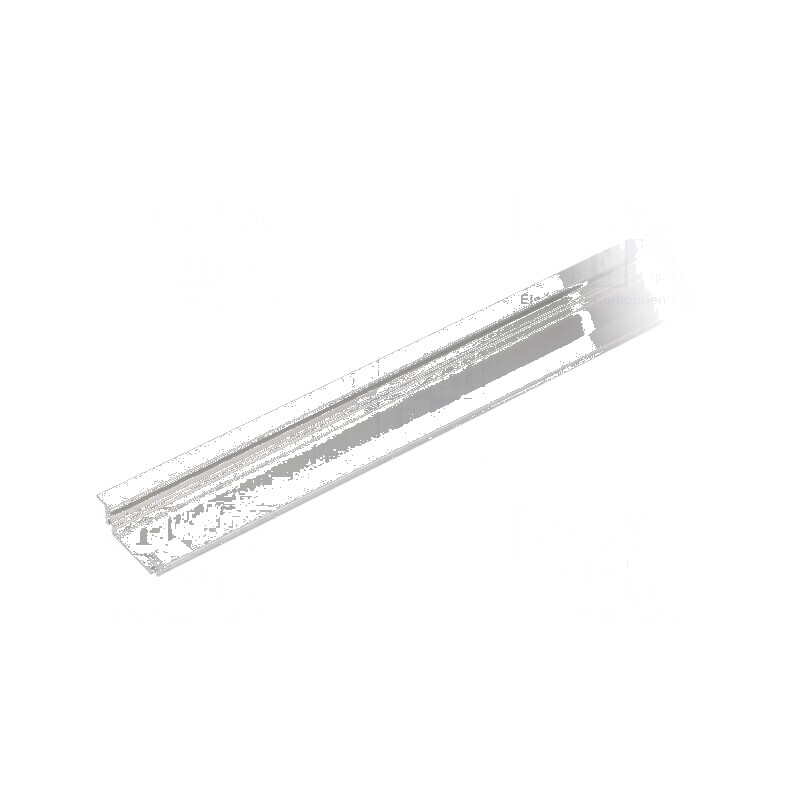 Profil LED încastrat 2m GROOVE10 aluminiu natural | Electronic-mag.ro | Componente Electronice