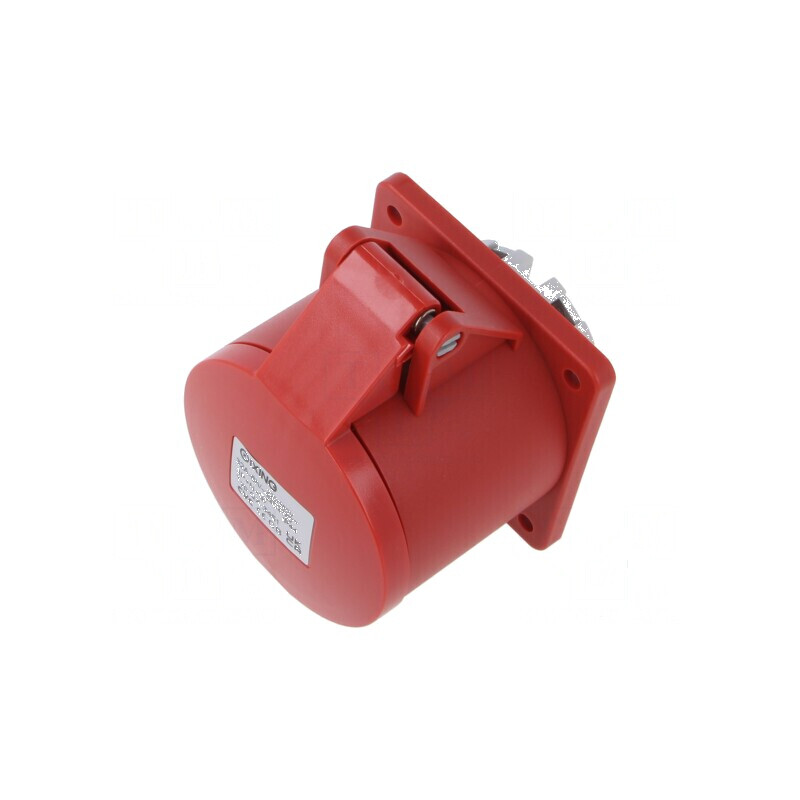 Conector alimentare AC soclu mamă 32A IEC 60309 IP44 PIN 5 | Electronic-mag.ro | Componente Electronice