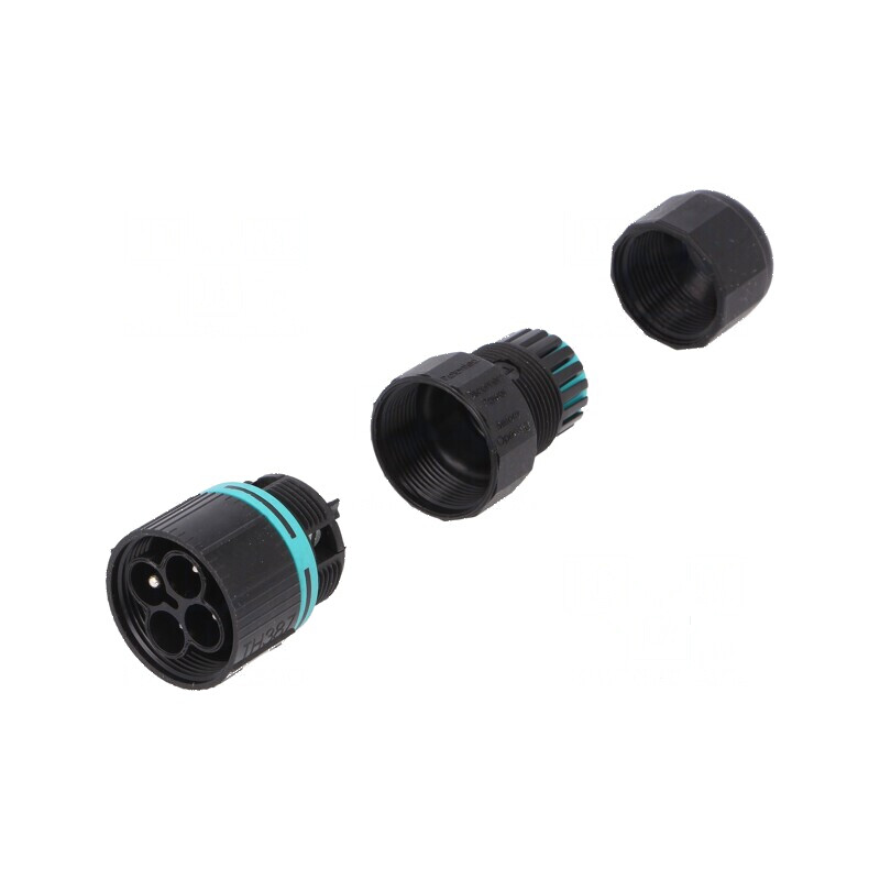 Conector alimentare AC TH387 cu şurub tată 7-12mm | Electronic-mag.ro | Componente Electronice