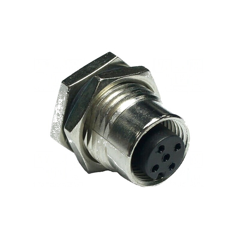 Conector M12 soclu PIN 3 mamă A-DeviceNet / CANopen 250V | Electronic-mag.ro | Componente Electronice