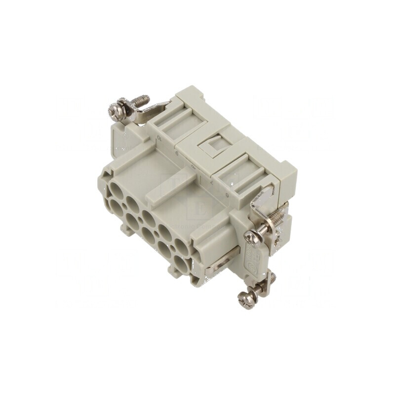 Conector HDC inserturi contact mamă CCE PIN 10 10 PE 16A | Electronic-mag.ro | Componente Electronice Conector HDC inserturi contact mamă CCE PIN 10 10 PE 16A | Electronic-mag.ro | Componente Electronice