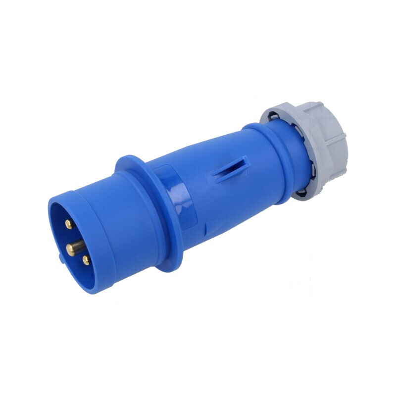 Conector alimentare AC 32A IEC 60309 IP44 mufă tată PIN 3 | Electronic-mag.ro | Componente Electronice