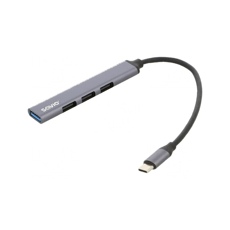 Hub USB A x4 cu USB C, USB 2.0, USB 3.1 - Gri | Electronic-mag.ro | Componente Electronice Hub USB A x4 cu USB C, USB 2.0, USB 3.1 - Gri | Electronic-mag.ro | Componente Electronice