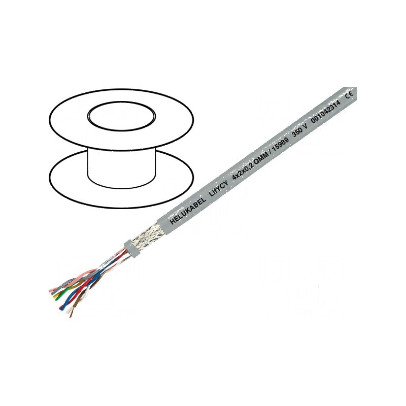 Cablu de date LifYCY 5x2x0,2mm2 gri cupru | Electronic-mag.ro | Componente Electronice Cablu de date LifYCY 5x2x0,2mm2 gri cupru | Electronic-mag.ro | Componente Electronice