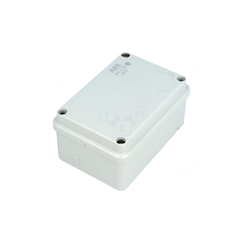 Carcasă universală gri IP65 pentru perete 70mm x 105mm x 50mm | Electronic-mag.ro | Componente Electronice